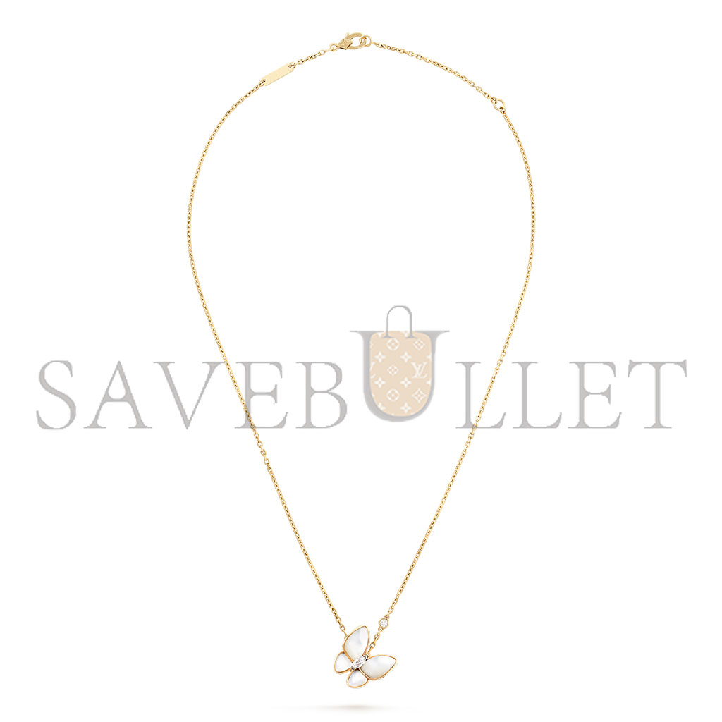 V*N CL*F arpels two butterfly pendant vcaro8fb00